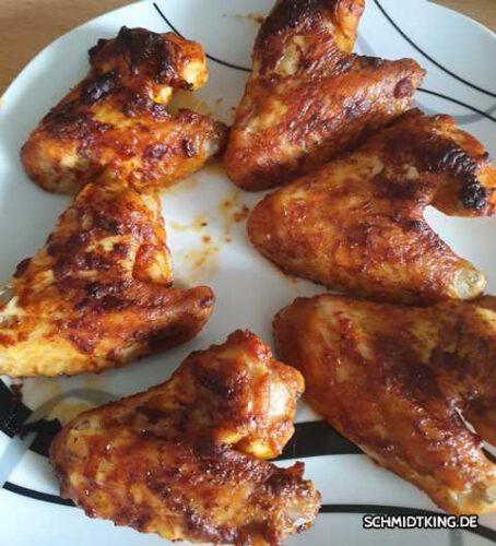 Chicken Wings scharf | SchmidtKing.de Rezepte Kochen ♡ Backen ♡ Grillen