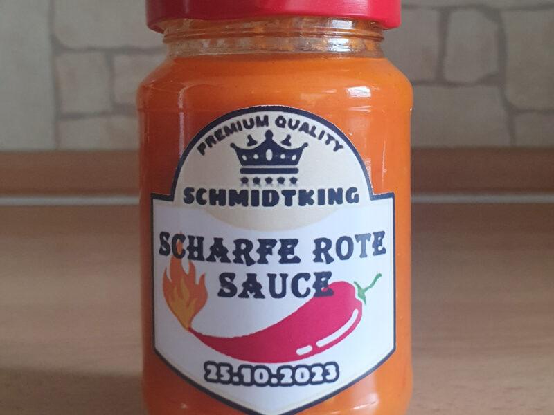 Scharfe rote Sauce